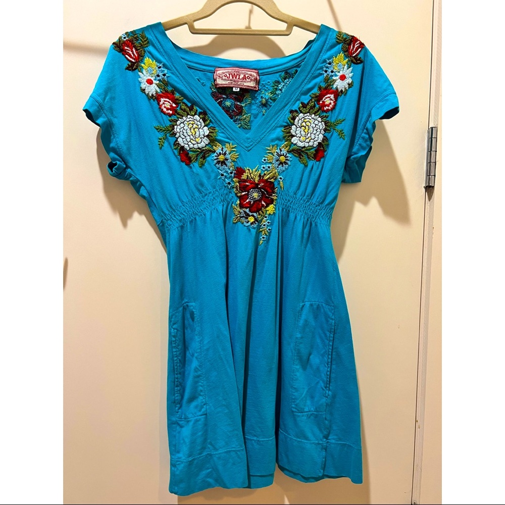 Embroidered sundress